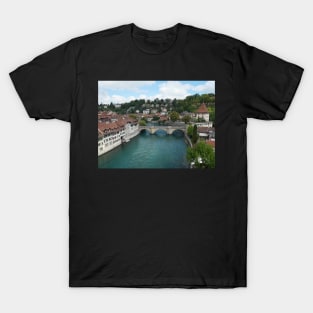 The River Aare, Bern, Switzerland T-Shirt